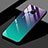 Custodia Silicone Specchio Laterale Sfumato Arcobaleno Cover H02 per Huawei Mate 20 X 5G