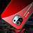 Custodia Silicone Specchio Laterale Sfumato Arcobaleno Cover H02 per Xiaomi Mi 11 Lite 5G NE