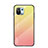 Custodia Silicone Specchio Laterale Sfumato Arcobaleno Cover H02 per Xiaomi Mi 11 Lite 5G NE Giallo