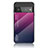 Custodia Silicone Specchio Laterale Sfumato Arcobaleno Cover LS1 per Google Pixel 6 Pro 5G Rosa Caldo