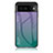 Custodia Silicone Specchio Laterale Sfumato Arcobaleno Cover LS1 per Google Pixel 7a 5G Multicolore