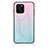 Custodia Silicone Specchio Laterale Sfumato Arcobaleno Cover LS1 per Huawei Enjoy 50z