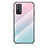 Custodia Silicone Specchio Laterale Sfumato Arcobaleno Cover LS1 per Huawei Honor 10X Lite