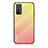 Custodia Silicone Specchio Laterale Sfumato Arcobaleno Cover LS1 per Huawei Honor 10X Lite Giallo