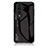 Custodia Silicone Specchio Laterale Sfumato Arcobaleno Cover LS1 per Huawei Honor 70 Pro 5G Nero