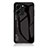 Custodia Silicone Specchio Laterale Sfumato Arcobaleno Cover LS1 per Huawei Honor 80 SE 5G Nero