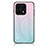 Custodia Silicone Specchio Laterale Sfumato Arcobaleno Cover LS1 per Huawei Honor X6