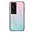 Custodia Silicone Specchio Laterale Sfumato Arcobaleno Cover LS1 per Huawei P60 Pro