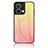 Custodia Silicone Specchio Laterale Sfumato Arcobaleno Cover LS1 per Oppo Reno9 Pro 5G