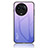 Custodia Silicone Specchio Laterale Sfumato Arcobaleno Cover LS1 per Realme 11 5G