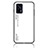 Custodia Silicone Specchio Laterale Sfumato Arcobaleno Cover LS1 per Realme GT Neo 5G Bianco