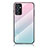 Custodia Silicone Specchio Laterale Sfumato Arcobaleno Cover LS1 per Samsung Galaxy A05s