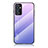 Custodia Silicone Specchio Laterale Sfumato Arcobaleno Cover LS1 per Samsung Galaxy A05s Lavanda