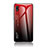 Custodia Silicone Specchio Laterale Sfumato Arcobaleno Cover LS1 per Samsung Galaxy A10e Rosso