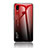 Custodia Silicone Specchio Laterale Sfumato Arcobaleno Cover LS1 per Samsung Galaxy A10s Rosso