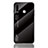 Custodia Silicone Specchio Laterale Sfumato Arcobaleno Cover LS1 per Samsung Galaxy A70E Nero