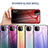 Custodia Silicone Specchio Laterale Sfumato Arcobaleno Cover LS1 per Samsung Galaxy F42 5G