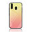 Custodia Silicone Specchio Laterale Sfumato Arcobaleno Cover LS1 per Samsung Galaxy M30