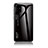 Custodia Silicone Specchio Laterale Sfumato Arcobaleno Cover LS1 per Samsung Galaxy M40S Nero