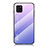 Custodia Silicone Specchio Laterale Sfumato Arcobaleno Cover LS1 per Samsung Galaxy Note 10 Lite Lavanda