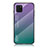 Custodia Silicone Specchio Laterale Sfumato Arcobaleno Cover LS1 per Samsung Galaxy Note 10 Lite Multicolore