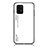 Custodia Silicone Specchio Laterale Sfumato Arcobaleno Cover LS1 per Samsung Galaxy S10 Lite Bianco