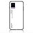 Custodia Silicone Specchio Laterale Sfumato Arcobaleno Cover LS1 per Vivo V20 Bianco