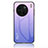 Custodia Silicone Specchio Laterale Sfumato Arcobaleno Cover LS1 per Vivo X90 Pro 5G