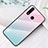 Custodia Silicone Specchio Laterale Sfumato Arcobaleno Cover LS1 per Vivo Y5s