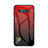 Custodia Silicone Specchio Laterale Sfumato Arcobaleno Cover LS1 per Xiaomi Black Shark 4S 5G Rosso