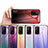Custodia Silicone Specchio Laterale Sfumato Arcobaleno Cover LS1 per Xiaomi Mi 10T 5G