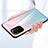 Custodia Silicone Specchio Laterale Sfumato Arcobaleno Cover LS1 per Xiaomi Mi 11i 5G