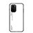 Custodia Silicone Specchio Laterale Sfumato Arcobaleno Cover LS1 per Xiaomi Mi 11i 5G Bianco