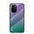 Custodia Silicone Specchio Laterale Sfumato Arcobaleno Cover LS1 per Xiaomi Mi 11i 5G Multicolore