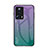 Custodia Silicone Specchio Laterale Sfumato Arcobaleno Cover LS1 per Xiaomi Mi 13 Lite 5G