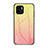 Custodia Silicone Specchio Laterale Sfumato Arcobaleno Cover LS1 per Xiaomi Poco C50 Giallo