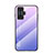 Custodia Silicone Specchio Laterale Sfumato Arcobaleno Cover LS1 per Xiaomi Poco F4 GT 5G Lavanda