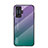 Custodia Silicone Specchio Laterale Sfumato Arcobaleno Cover LS1 per Xiaomi Poco F4 GT 5G Multicolore
