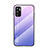 Custodia Silicone Specchio Laterale Sfumato Arcobaleno Cover LS1 per Xiaomi POCO M3 Pro 5G Lavanda