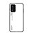 Custodia Silicone Specchio Laterale Sfumato Arcobaleno Cover LS1 per Xiaomi Poco M4 Pro 5G Bianco