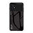 Custodia Silicone Specchio Laterale Sfumato Arcobaleno Cover LS1 per Xiaomi Poco M5 4G Nero