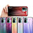 Custodia Silicone Specchio Laterale Sfumato Arcobaleno Cover LS1 per Xiaomi Poco M5S