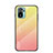 Custodia Silicone Specchio Laterale Sfumato Arcobaleno Cover LS1 per Xiaomi Poco M5S