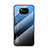 Custodia Silicone Specchio Laterale Sfumato Arcobaleno Cover LS1 per Xiaomi Poco X3 Pro