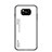 Custodia Silicone Specchio Laterale Sfumato Arcobaleno Cover LS1 per Xiaomi Poco X3 Pro Bianco