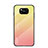 Custodia Silicone Specchio Laterale Sfumato Arcobaleno Cover LS1 per Xiaomi Poco X3 Pro Giallo