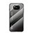 Custodia Silicone Specchio Laterale Sfumato Arcobaleno Cover LS1 per Xiaomi Poco X3 Pro Grigio Scuro