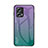 Custodia Silicone Specchio Laterale Sfumato Arcobaleno Cover LS1 per Xiaomi Poco X4 GT 5G
