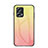 Custodia Silicone Specchio Laterale Sfumato Arcobaleno Cover LS1 per Xiaomi Poco X4 GT 5G Giallo