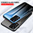 Custodia Silicone Specchio Laterale Sfumato Arcobaleno Cover LS1 per Xiaomi Poco X4 NFC